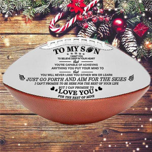TO MY SON- You Will Never Lose- Football