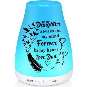 Dad To Daughter - Engraved Essential Oil Diffuser