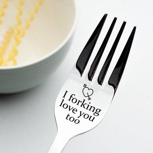 Engraved Fork - Best Gift for Husband Wife and Family