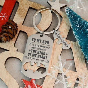 Mom To Son - You Are My Hero - Sweet Keychain