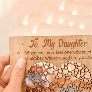 Dad To Daughter - Straighten Your Crown -  Love Plaque