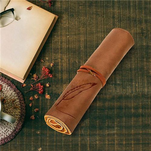 Mom To Son - Never Lose - Leather Pencil Case