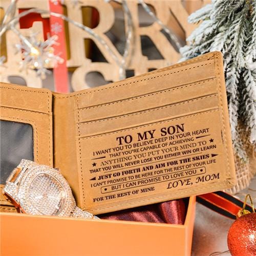 Mom To Son - Never Lose - Wallet Watch Gift Set