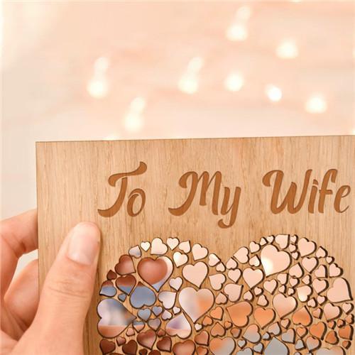 To My Wife - Straighten Your Crown -  Love Plaque
