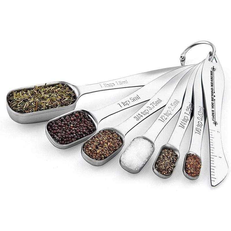I Love You Beyond Measure - Stainless Steel Measuring Spoons