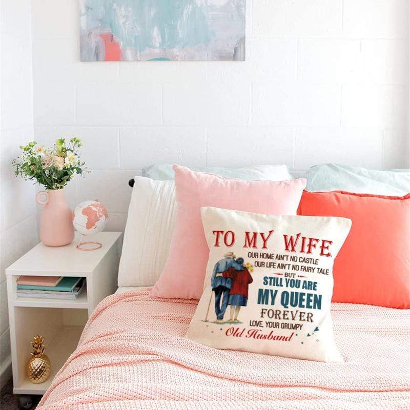 Husband To Wife - You Are My Queen Forever - Pillowcase