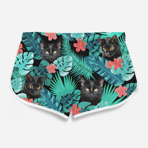 Black Cat - Women Shorts