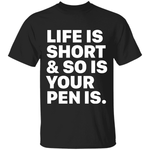 Life Is Short- Trending Plus Size T-shirt